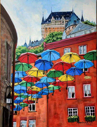 Umbrellas of Québec