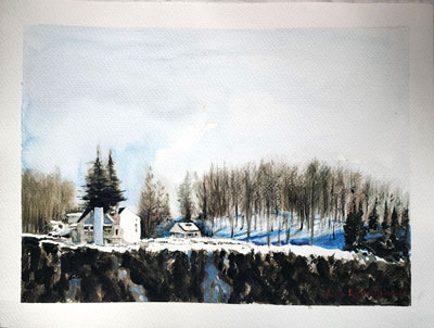 Winter in Québec